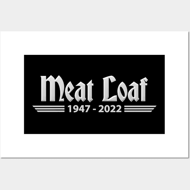 Meatloaf 1947-2022 BAT OUT OF HELL Wall Art by CLOSE THE DOOR PODCAST